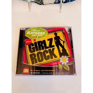 Disney's Karaoke Series Disney Girlz Rock Music CD Disney 2007 New Unopened